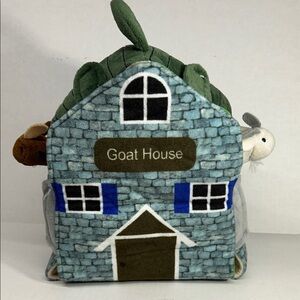 Adore Goat House Plush with Four Goats